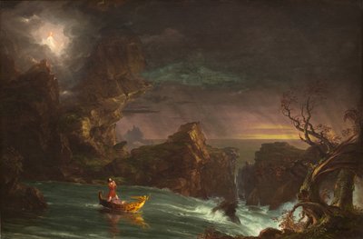 Die Reise des Lebens: Mannesalter, 1842 von Thomas Cole